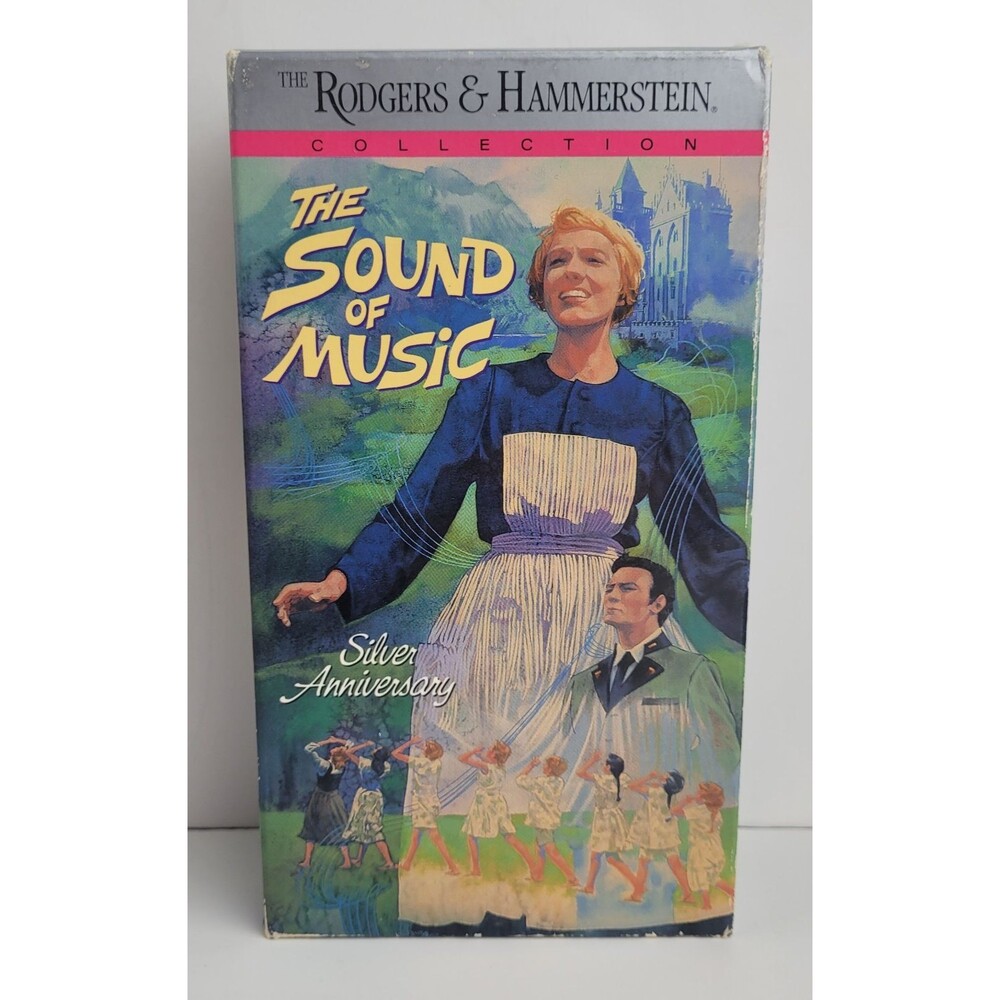 The Sound of Music (VHS, 2-Tape Set, Silver Anniversary Edition) Julie Andrews